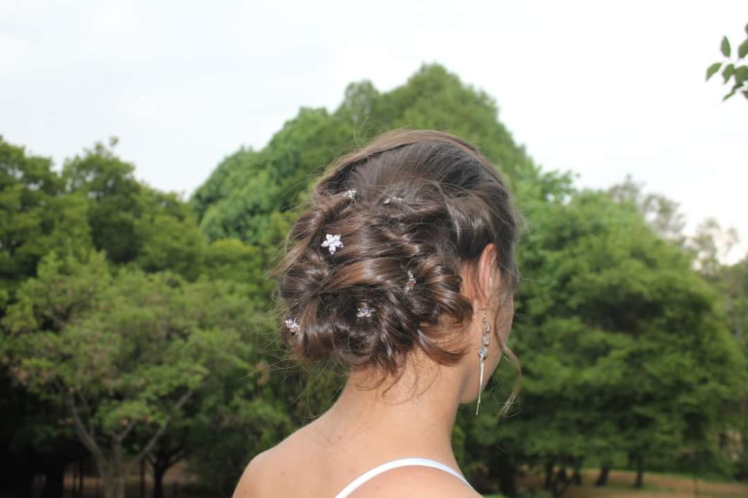 Hair styling result