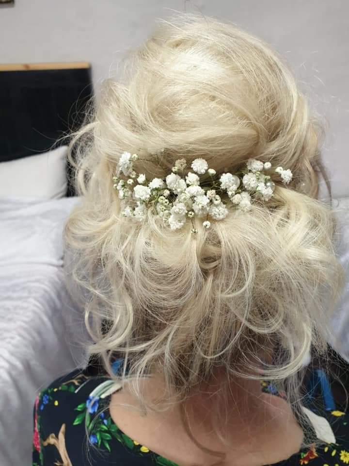 Hair styling result